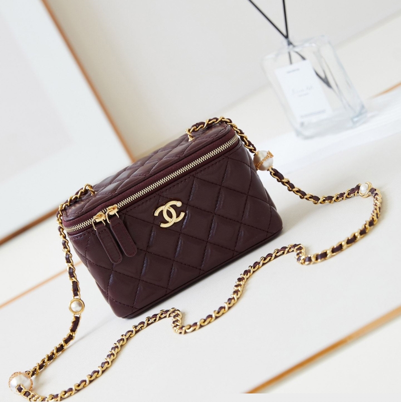 Ch*el cosmetic bags